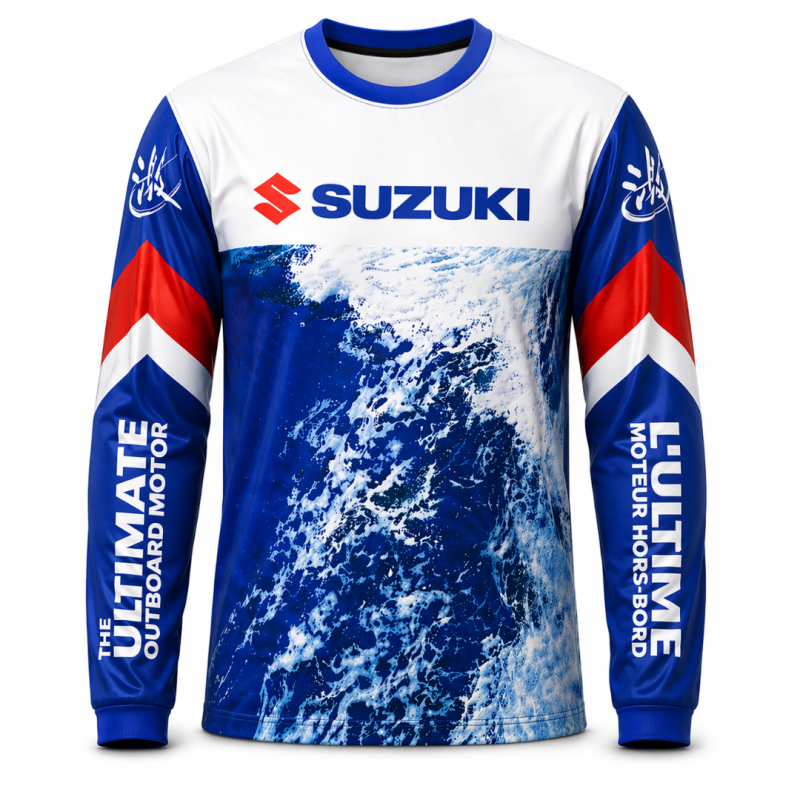 Suzuki CHEMISES DE PIT/SPORT - Marin