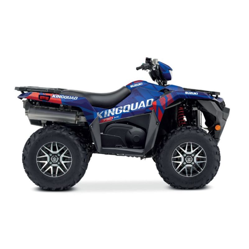 ATV Blue Decal