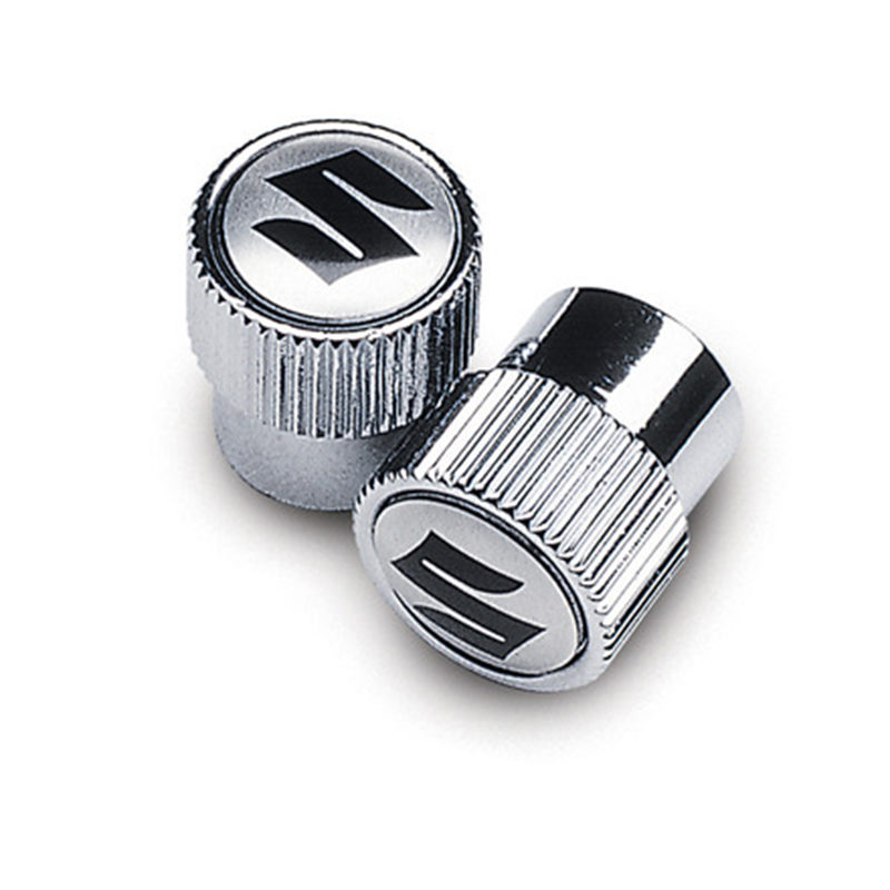 Suzuki Logo Tire Valve Caps ( Set of 2 )