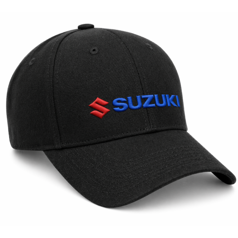 Suzuki_Black_Baseball_Cap