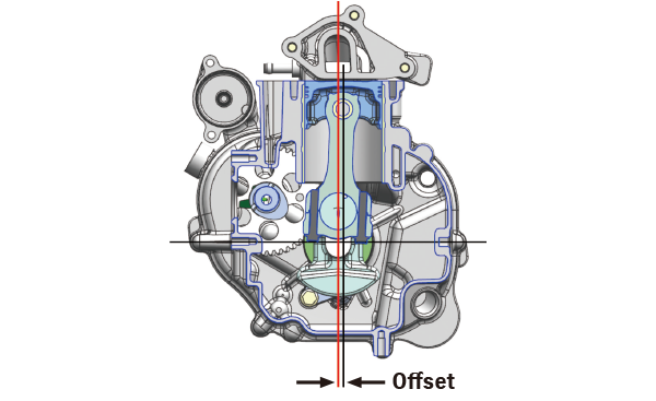 Suzuki_DF6A_offset_crankshaft