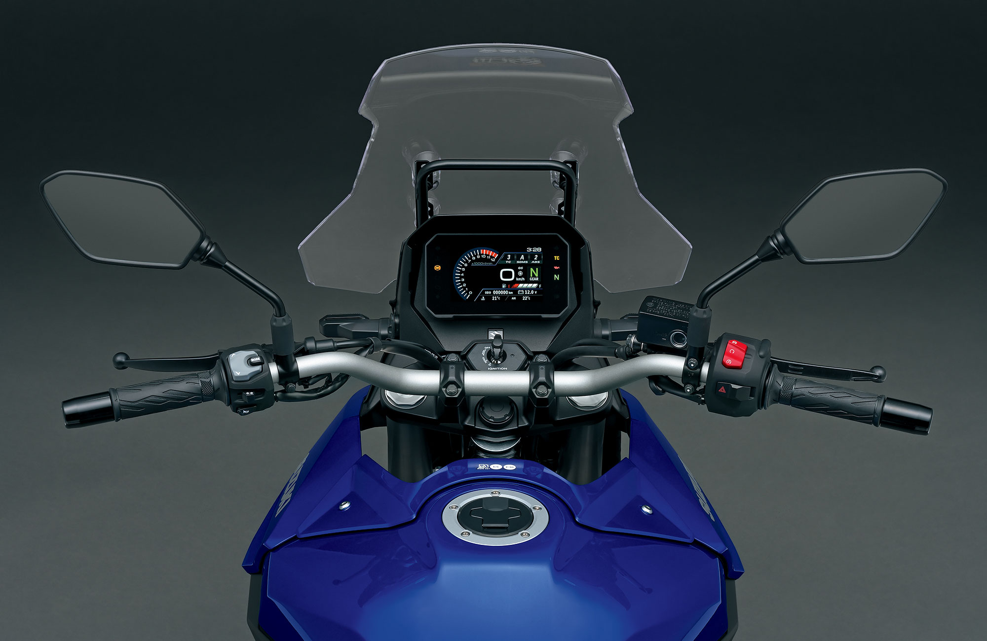 VSTROM 800 COCKPIT