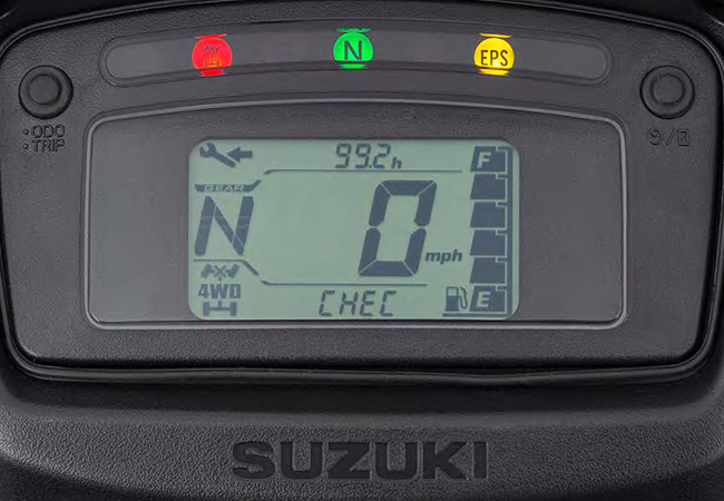 KingQuad Instrument Panel