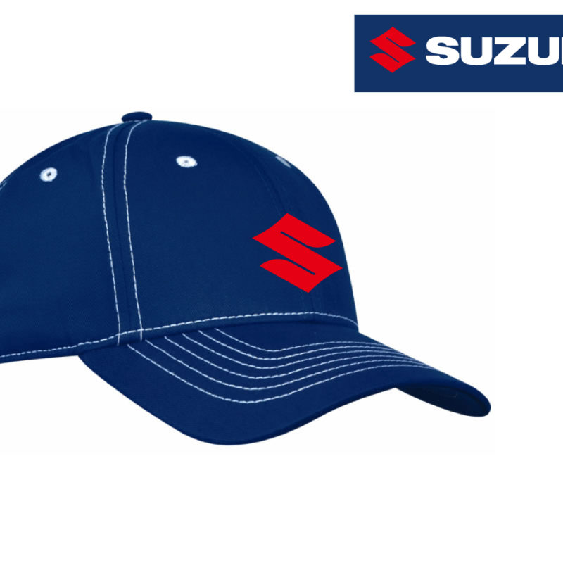 Suzuki 'S' Logo Baseball Cap