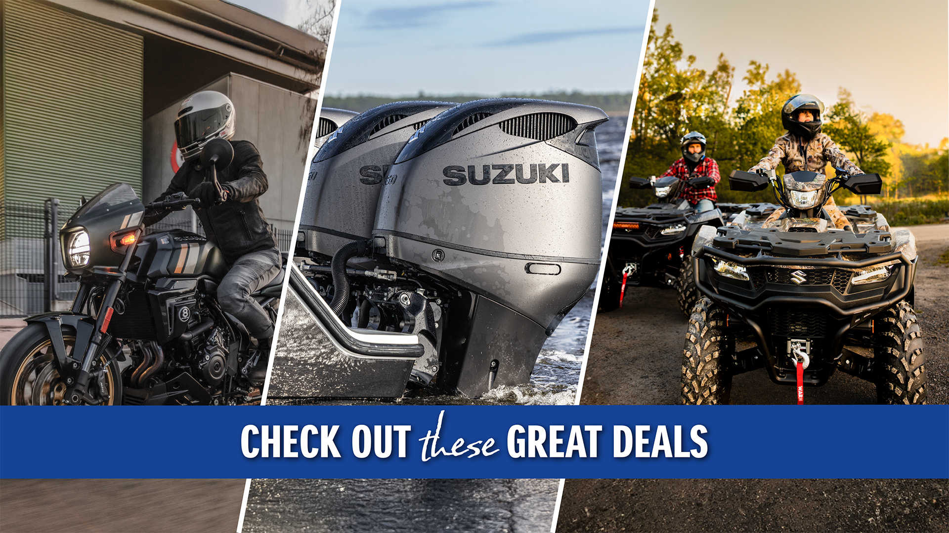 Suzuki — START YOUR SEASON WITH SUZUKI