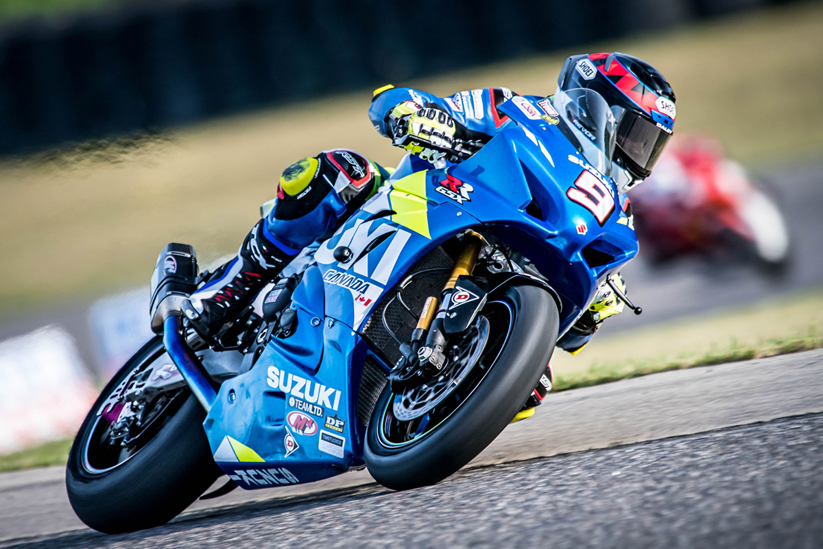 Suzuki Canada's CSBK Racer