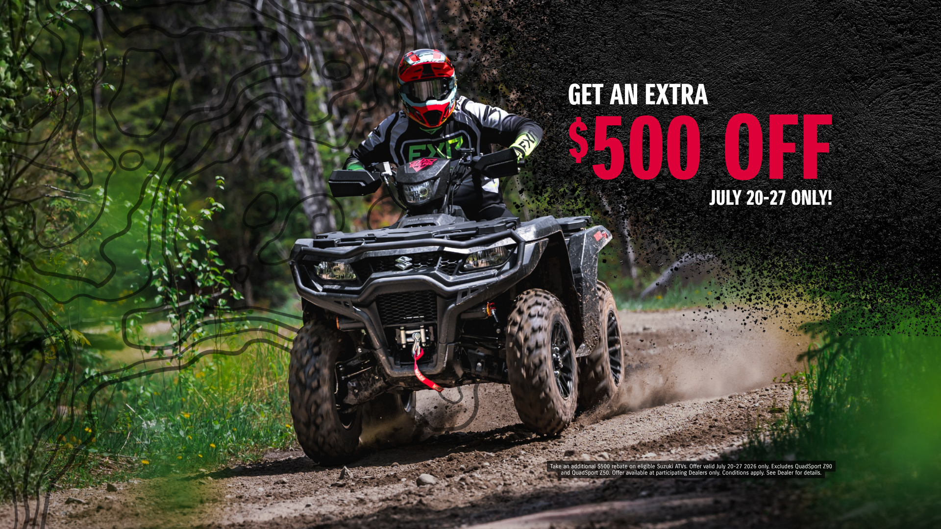THE TRAILS ARE CALLING.