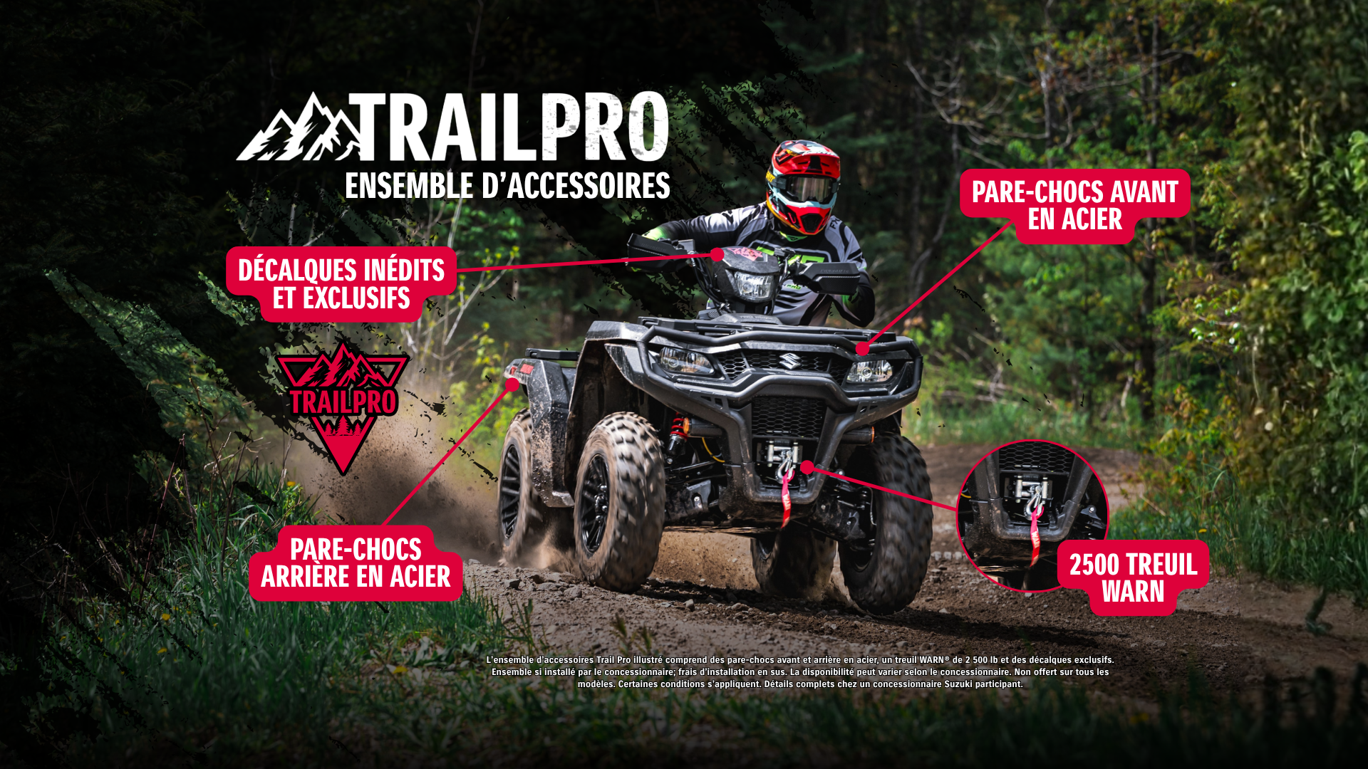 PRÉPAREZ-VOUS POUR L’AVENTURE AVEC TRAILPRO