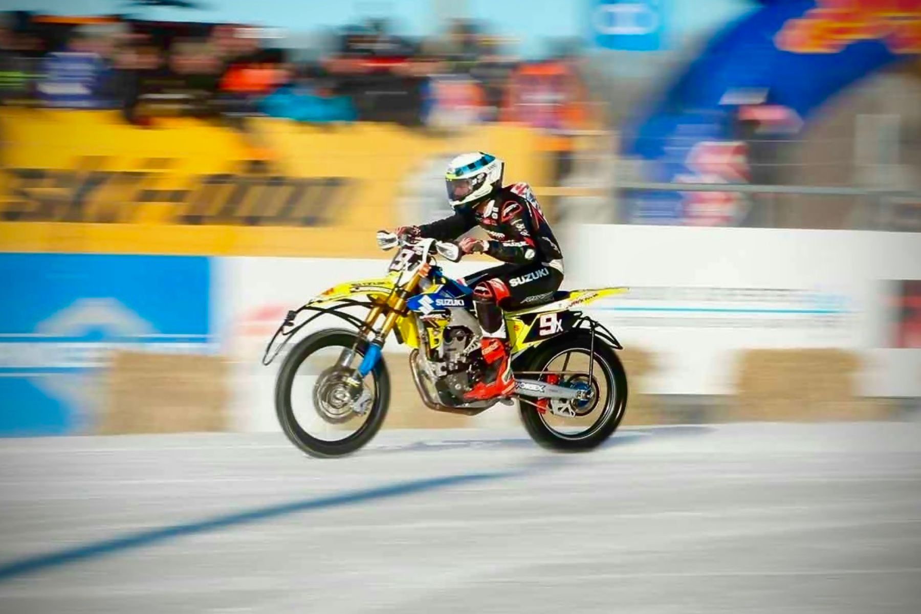 Ice Ice Baby: Trevor Daley tunes-up for the superbike season at the Valcourt Grand Prix