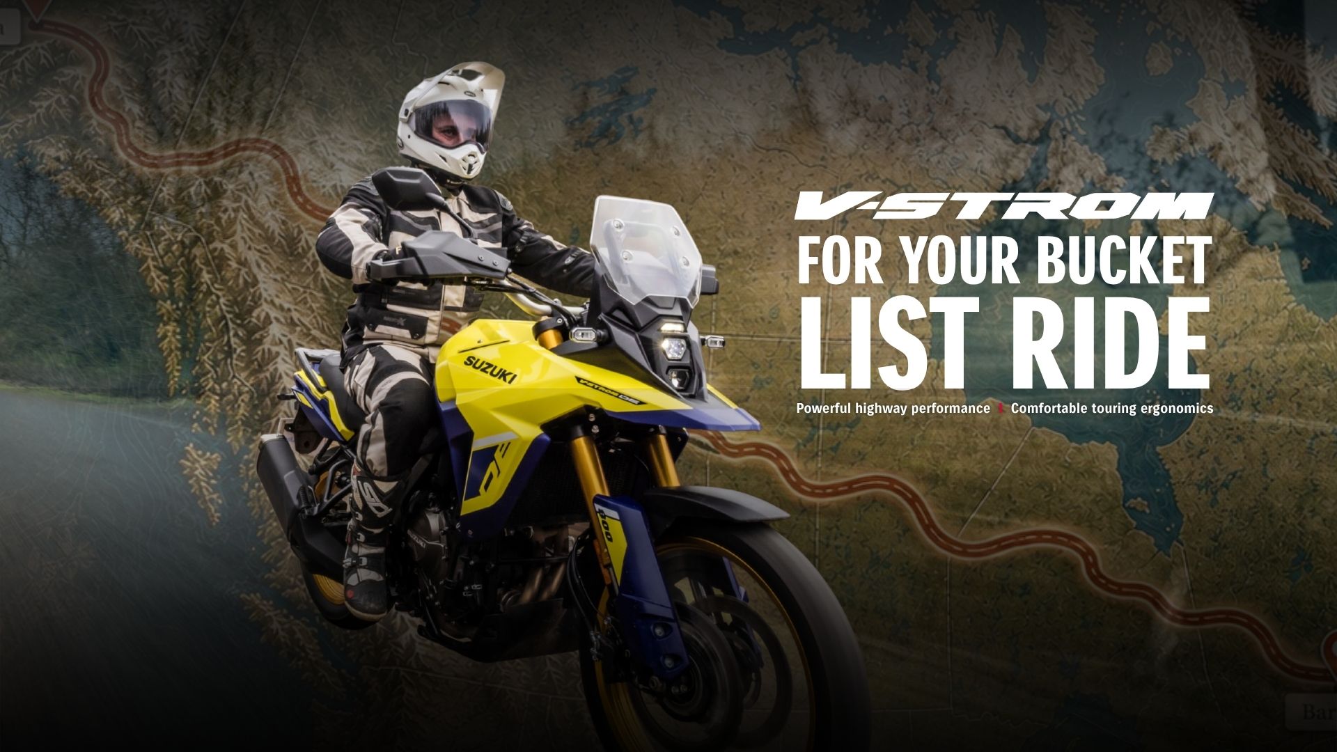 YOUR BUCKET LIST RIDE STARTS WITH SUZUKI