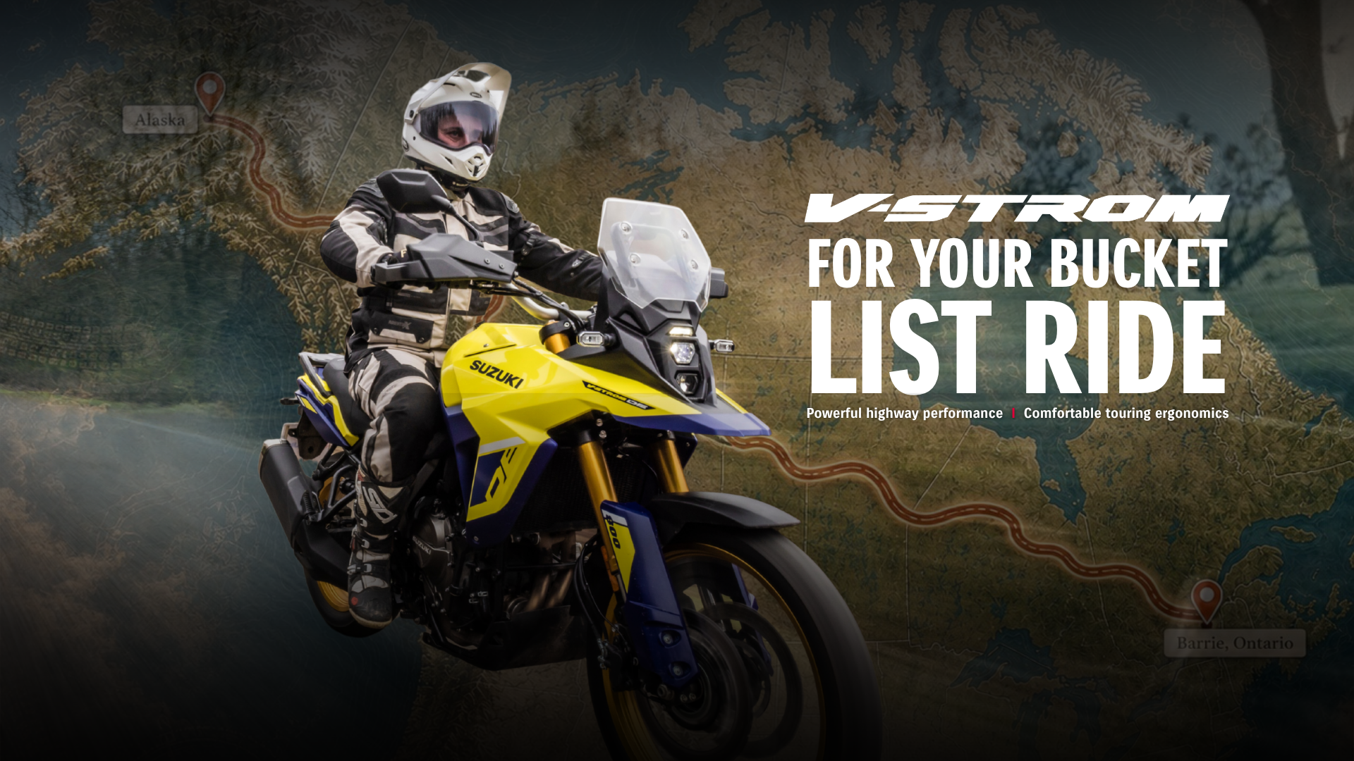 YOUR BUCKET LIST RIDE STARTS WITH SUZUKI