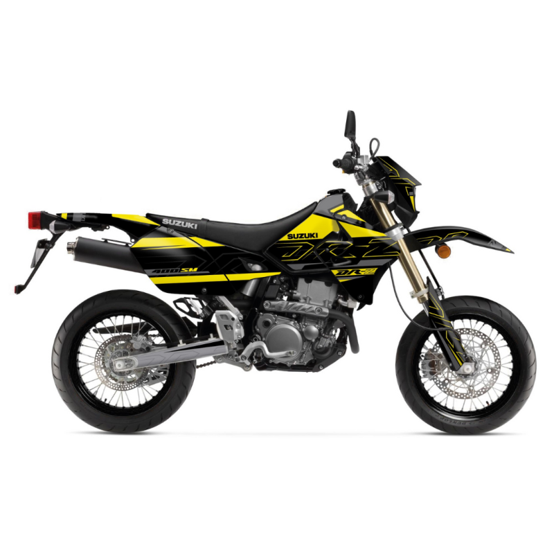 DRZ400S/SM DECAL KIT - YELLOW